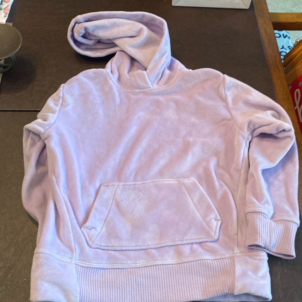 Super soft velour hoodie